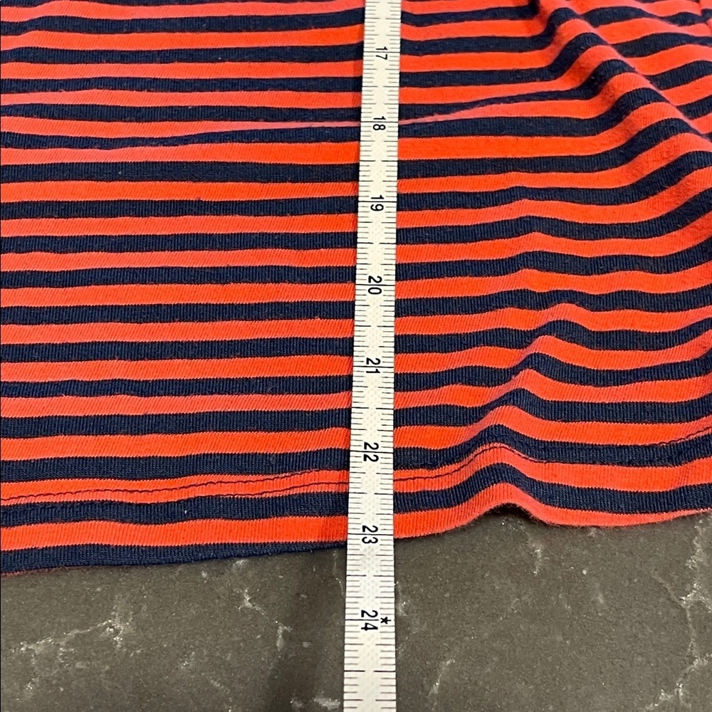 Anthropologie T.LA Striped Quarter Sleeve T-Shirt- size M - Picture 5 of 5
